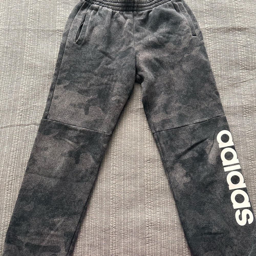 Adidas Kids Black Joggers